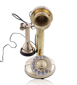 Prix de gros Téléphone de bureau antique filaire Téléphone décoratif rétro vintage pour la maison et le bureau - Product Image 3
