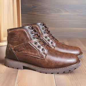 Chaussures Oxford en cuir de vachette pleine fleur avec talon amorti et design antidérapant, chaussures habillées pour hommes, chaussures en cuir - Product Image 3