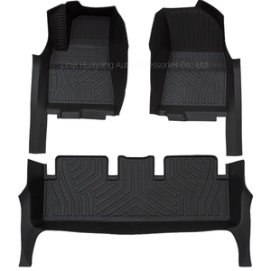 Tapis de sol pour Tesla Model 3 - Ensemble complet antidérapant, <span class=keywords><strong>accessoires</strong></span> intérieurs - Product Image 2