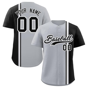 Vente en gros de chemises de baseball simples à impression personnalisée Haut de baseball maillot de baseball bon marché pour hommes avec sublimation - Product Image 5