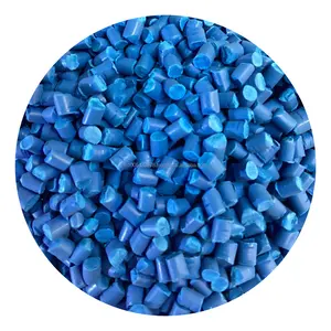 HDPE boru hatlarında kullanım için yüksek parlaklık mavi UV renk Masterbatch damlatıcı enjeksiyon kalıplama ekstrüzyon ve tarım sektörü