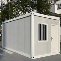 Maison conteneur pliable personnalisée à assemblage rapide, bureau préfabriqué, mini-maison pliable, maisons portables, villas