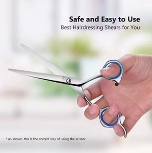 Tijeras de Peluquería Profesionales de Acero Inoxidable Alemán, Tijeras de Corte de Pelo Profesionales de Acero Inoxidable Alemán de 6.5 Pulgadas - Product Image 6
