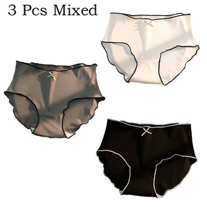 Personnaliser la conception de gros culotte 100% coton respirant culotte décontractée de qualité supérieure séchage rapide culotte pour femmes - Product Image 6