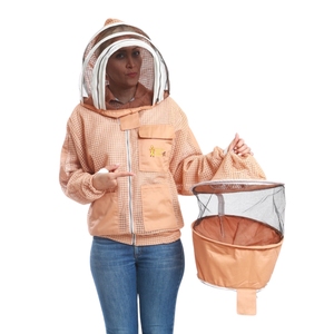 Veste de travail ventilée en pur coton de haute qualité, prix d'usine 2026, combinaison de protection contre les piqûres, niveau de protection pour les apiculteurs - Product Image 5
