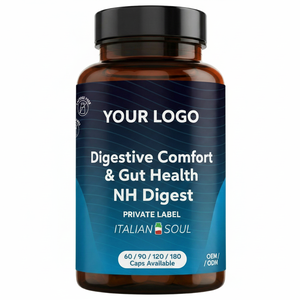 Complément Alimentaire NH Digest 60 Capsules 400mg RedMoringa OEM Marque Privée Fabriqué en Italie pour la Santé et le Confort Digestif des Animaux de Compagnie - Product Image 2