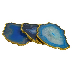 Posavasos de piedra Natural para decoración del hogar, posavasos con forma Irregular, acabado a la moda, diseño de decoración para restaurante y Hotel - Product Image 4