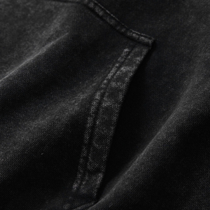 Sweats à capuche pour hommes en coton mélangé respirant, lavage à l'acide, vêtements de base confortables pour l'hiver, impression numérique, sweats à capuche pour hommes lavés à l'acide - Product Image 6