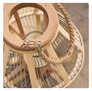 ÉVASÉE ÉLÉGANTE! LANTERNES EN BAMBOU DE QUALITÉ SUPÉRIEURE-DÉCOR ÉLÉGANT POUR LES JARDINS, LES PATIOS ET PLUS - Product Image 5