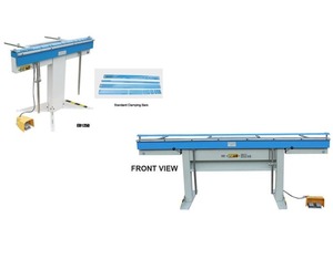 Plieuse manuelle magnétique EB625 625x1.6mm, force de serrage de 3 tonnes, jauge arrière de 390mm, cycle de service de 30% pour tôle d'acier inoxydable - Product Image 4