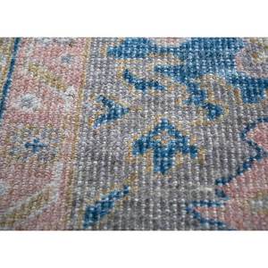 Erbe Hand Knotted Wool <b>Rugs</b> Grey Black <b>Boho</b> Style Medallion Abstract Rectangle Patterns for Home for Living Room Hallway ENLP-04 - Product Image 3