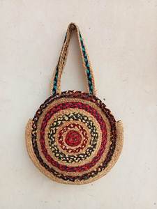 กระเป๋าช้อปปิ้งชายหาดธรรมดาสีสันสดใสสำหรับผู้หญิงกระเป๋าถือ PU ยาวสำหรับฤดูร้อน - Product Image 6