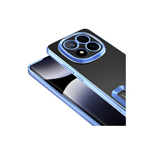 Coque rigide en PC et silicone argentée anti-choc ASMA Omega pour Redmi Note 14 Pro 4G & Poco A3s & 11 Pro - Product Image 4