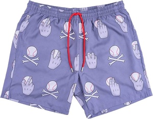 Premium Design 100% Polyester Baseball Shorts Sport Athletic Team Training No Liner Sublimated Quick Dry Breathable Drawstring - Product Image 1
