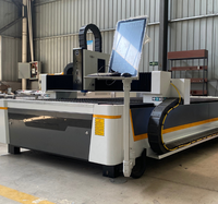 Mesin Pemotong Logam Laser Fiber 2000mm*4000mm 1500W 3000W Mesin Pemotong Laser Fiber Aluminium Ekonomis Pemotong Laser