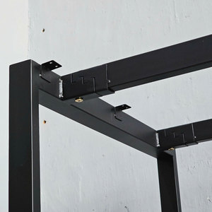 Patas de Mesa Rectangulares de Hierro HCRT004 140x70cm, Diseño Industrial Resistente, Requiere Ensamblaje, para Mesas de Comedor y Mobiliario Hospitalario - Product Image 6