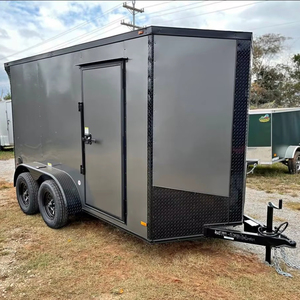 Remolque de Carga Cerrado de 6X12 con Capacidad de Carga de 7000 lb para Contratistas y Empacadores que Necesitan Seguridad, Compacto, Resistente y Fácil de Remolcar - Product Image 1