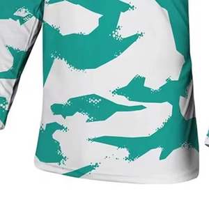 เสื้อแข่งรถวิบากเสื้อเจอร์ซีย์สำหรับขี่มอเตอร์ไซค์เสื้อแข่งมอเตอร์ไซค์แบบปรับแต่งได้สำหรับฤดูร้อน - Product Image 4