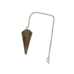 Jasper ลูกตุ้มคริสตัลธรรมชาติสำหรับรักษา - Product Image 5