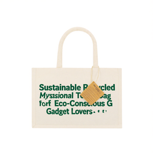Borsa Promozionale Sostenibile in Hyssop Riciclato per Amanti degli Eco-Gadget - Product Image 2