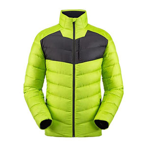 Veste bouffante élégante de couleur unie pour hommes, col montant, grande taille 5XL, vêtements d'extérieur pour l'automne et l'hiver - Product Image 1