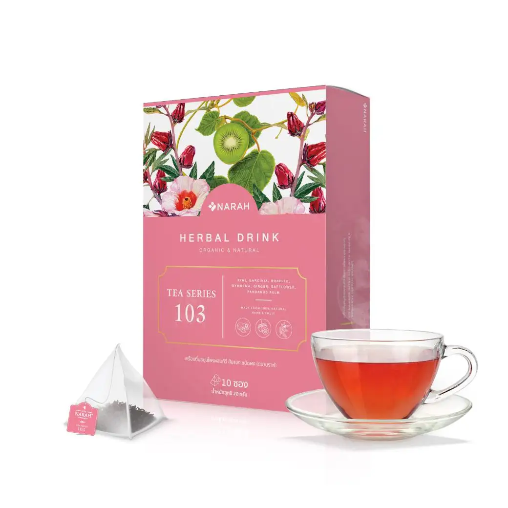 Premium Herbal Tea DeTox Herbal Organic Tea High Quality Organic Tea Products from Thailand