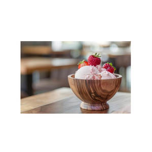 Eco Friendly Wood Ice Cream <b>Dessert</b> Display Restaurants Party Ware Use <b>Bowl</b> Top Demanding Top Selling - Product Image 3