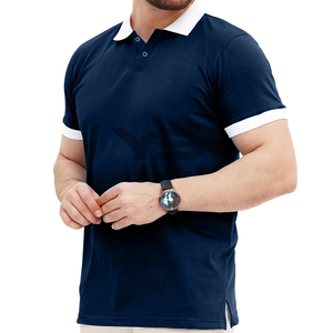 Polo de Golf de Gama Alta para Hombre, Jersey Elástico de Calidad Clásico, Transpirable, Absorbe La Humedad, Bordado Informal Sólido, Verano - Product Image 3