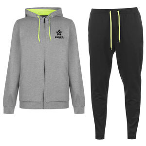 Ensemble de survêtement décontracté en coton molletonné unisexe personnalisé OEM pour homme - à capuche, séchage rapide, léger, respirant - Product Image 1