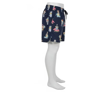 Short chaud en toile à séchage rapide avec impressions par transfert de chaleur Tissu extensible léger Streetwear d'été respirant pour hommes et femmes - Product Image 4