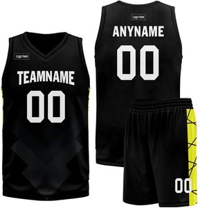 Conjunto de Uniforme de Baloncesto Profesional para Hombre, Personalizable, Camiseta y Pantalones Cortos Transpirables, Diseño de Verano para Interior/Exterior - Product Image 2