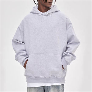 Sweat-shirts à capuche oversize unisexes de haute qualité personnalisés pour l'hiver, 100% coton, poids lourd, tendance - Product Image 6