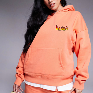 OEM/ODM invierno de moda de talla grande ropa informal con capucha para mujer ropa de calle sudadera cómoda de gran tamaño para mujer - Product Image 4