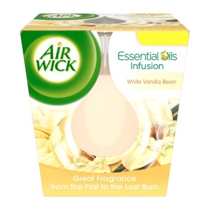Vela Aromática Airwick con Aroma a Vainilla Blanca, Infundida con Aceites Esenciales, 105 g - Product Image 3