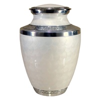 Urna para Mascotas Cooper Jar con Huellas de Patas para Perros, Diseño Clásico, Duradero, Ecológico, Hermético y Personalizable, Contenedor Conmemorativo para Cremación