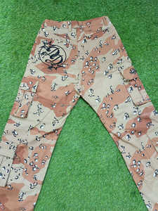 2025 nueva moda al por mayor pantalones y pantalones de camuflaje personalizados para hombre 100% algodón camuflaje Cargo ropa de caza pantalones con múltiples bolsillos - Product Image 3