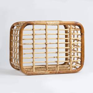 Atractiva Cesta de Mimbre de Bambú, Cesta Rectangular Tejida para Almacenamiento y Exhibición, Hecha a Mano en Vietnam - Product Image 6