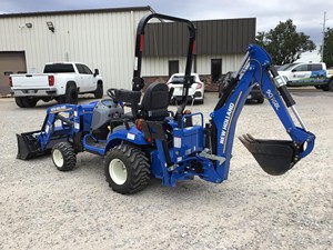Tractor de Jardín Multifuncional New Holland 905CBL de 21HP, Azul, 4x4, con Bomba y Caja de Cambios - Product Image 3