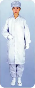 Manteau de salle blanche antistatique Manteau de laboratoire de salle blanche ESD - Product Image 2