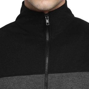 Survêtements de sport d'hiver en coton à fermeture éclair respirants à séchage rapide logo imprimé écologique ensemble chaud - Product Image 6