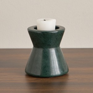 Antique Brass & Marble Candle Holder for Table Decor Elegant Home Accent Modern Candle <b>Stand</b> for <b>Living</b> <b>Room</b> Decoration - Product Image 6