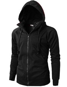 Vente en gros de sweat à capuche 100% coton pour hommes mode personnalisée de haute qualité avec fermeture éclair tissu véritable respirant pour l'hiver motif solide - Product Image 3