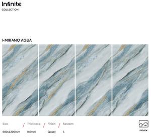 Diseño de Baldosas de Piso de Tendencia 600x1200mm Baldosas de Porcelana de Alta Calidad Baldosas Pulimentadas para Piso a Precio de Mayoreo para Oficinas y Hogares - Product Image 2