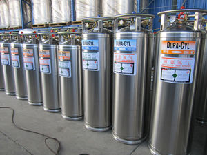 Cilindro Isolado Soldado para Líquido CO2, Argônio, Nitrogênio, Garrafa Dewar Criogênica, Frasco de Gás Oxigênio - Product Image 4