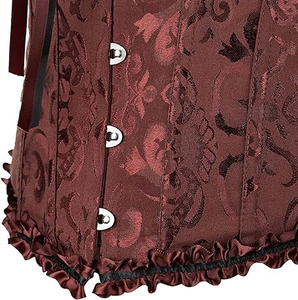 2024 OEM ODM cómodo ligero profesional moldeador de cuerpo corsé para mujeres de longitud corta transpirable razonable - Product Image 4