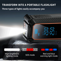 Cordless Tire Inflator 12V DC 150PSI Dual-Power 5400mAh Air Compressor for Cars Motorcycles Bicycles LED Light Digital Pressure