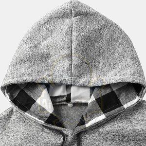 Sudaderas con capucha de manga larga para hombre con cremallera Último diseño de ropa de invierno Transpirable Fácil moda Teñido liso para adultos Patrón sólido - Product Image 4