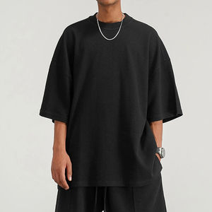 เสื้อยืดผู้ชายทรงปกติ ผ้าโพลีเอสเตอร์ 100% ผ้าถักแบบลำลอง เป็นมิตรกับสิ่งแวดล้อม ดีไซน์เรียบง่าย ระบายอากาศได้ดี แห้งเร็ว ปรับแต่งได้ - Product Image 2