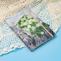 Carnet à couverture rigide personnalisé avec motif peinture à l'huile, journal artistique OEM pour la vente en gros de papeterie