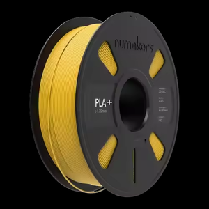 Numakers Meilleure Qualité 1kg PLA Plus Bahama Jaune 1.75mm Filament d'impression 3D Tiges en plastique pour une impression lisse, brillante et cohérente - Product Image 5